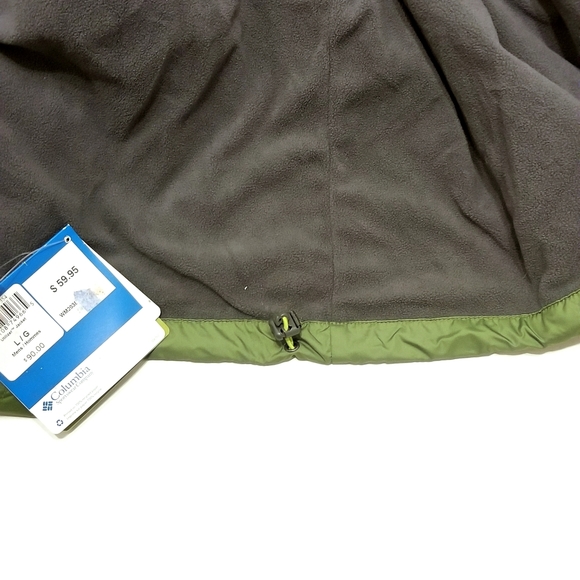 🆕️ Columbia Sportswear Green Utilizer Jacket Sz L - Picture 5 of 5